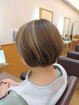 松本平太郎美容室 浦安店 大人かわいい ナチュラル ショートボブ/20代30代40代50代60代