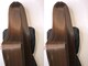 ハル 新宿(haru)の写真/髪質改善特化サロンから、乾かしただけで仕上がるストレート【美髪矯正】驚異のリピート率！【新宿】