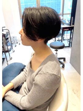 シエルブルー(ciel bleu) レディースクールショート　ツーブロック