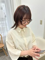 ウノヘアー(UNO HAIR)&nbsp;おしゃれウルフ／ウルフカット／ウルフレイヤー／オレンジカラー