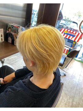 アイベックヘアー センターパート
