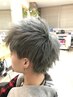 【メンズクーポン】カット+カラー+眉カット　12100→8470円
