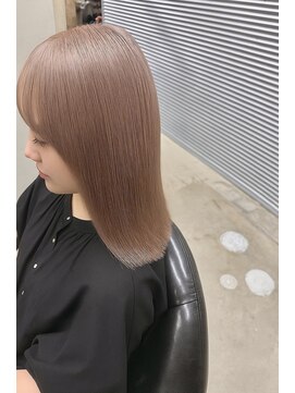 エント(ent) ハイトーンミルクティーカラー