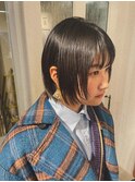 インナーカラーボブデザインカラーコントラストカラーデザイン
