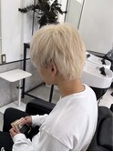 メンズ暖色ホワイトカラー