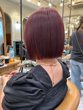 ロンドロゼ 池袋(Lond rose) メルティカラー似合わせカットウェーブミディアム縮毛矯正