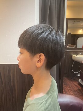 ヘアクリニックカルム 日暮里(Hair Clinic Calme) キッズカット　マッシュヘア　ナチュラルヘア