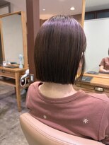 インビテーション 名古屋(invitation)&nbsp;ぷつっと切りっぱなしボブ: