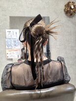 リップル(Ripple)&nbsp;【海浜幕張 Ripple】シニョン風カチモリ×24mmベロアリボン