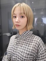 イリ(iLi)&nbsp;【iLi×REN】ブロンド/ブロンドボブ/ボブ/ミニボブ《立川》