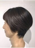 えりあしすっきりショートスタイル