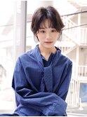 透け感/耳かけ/シンメトリー/レイヤーショート/FIEL東戸塚