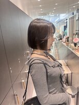 ロンドシエル 横浜(Lond ciel)&nbsp;マロンベージュ/ボブ/前髪/レイヤー/小顔/髪質改善/縮毛矯正横浜
