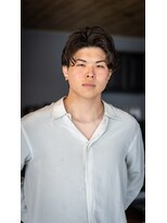 ハレ(HARE)&nbsp;大人カッコイイナチュラルパーマ刈り上げなし