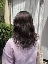 ヘアーサロンライト(hair salon Light)&nbsp;雰囲気出るパーマ！［佐世保/パーマ/顔周りカット/ミディアム］