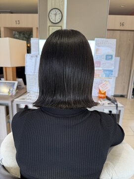 アース 土気あすみが丘店(HAIR&MAKE EARTH) 艶感ストレートボブ♪