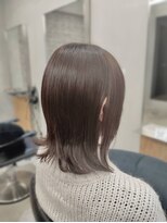 オーク ナチュリ(OAK×NACHUL) レイヤーボブ 切りっぱなしレイヤー グレージュ