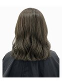 大人女性のオリーブベージュカラー【坂本】30,40,50代～