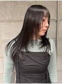髪質改善ストレート×レイヤー×ナチュラルブラック(縮毛矯正)