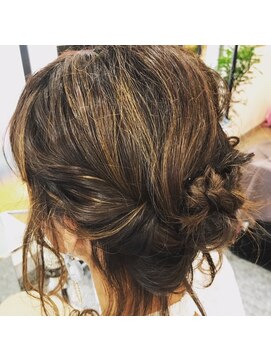 ヘアーデザイン ピニック(hair design P2C) 愛されアレンジ。