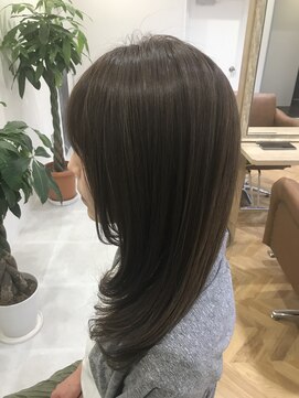 ジェービーヘア 稲毛(jb hair) 『jbhair稲毛』サラツヤロング　レイヤーカット【稲毛】