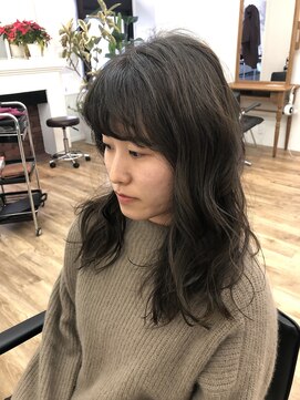 アメリ(Ameri) ロンググラデーション × ディープグレージュ