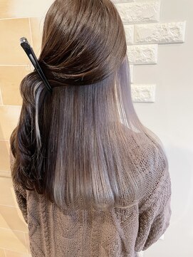 オーティティ(O-TETE) O-tete ラベンダーホワイトインナーカラーブリーチ