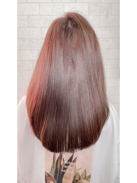 ニスル センター南店(NISURU） 似合わせカット/大人ガーリー/ダークアッシュ/着物/センター南