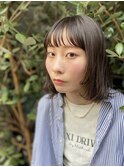 ぱつっとミディアム