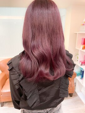 ジーナ 名駅(XENA.) 《xena》haru＊K-POPアイドル風ピンクラベンダー