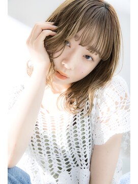 リノナ(Linona) 20代30代40代50代ひし形デジタルパーマエアリーミディ