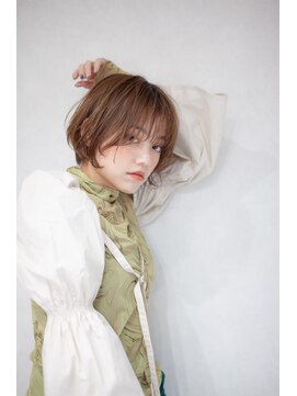 アッシュ 池袋店(Ash) 抜け感たっぷりボブ #池袋駅