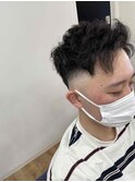 メンズショートパーマ