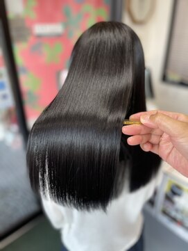 美容室 ケン(KEN) 【髪質改善】大人ブラック♪ツヤトリートメントカラー