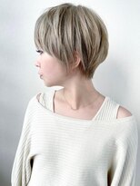 ヘアーアンドスパ フェリーチェ ミチ 野田屋町店(HAIR&SPA felice MICHI)&nbsp;【feliceMICHI島田和也】ハイトーンコンパクトショート