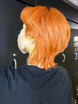 アルバム 銀座(ALBUM GINZA)&nbsp;オレンジショート_チェリーブラウンフェミニンロング_ba413721