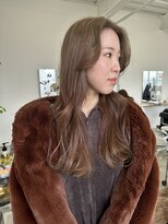 フィル(fil)&nbsp;ロング／ブリーチなし/ミルクティー