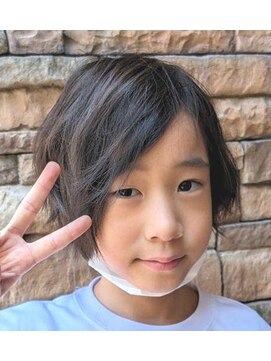 エノモト(ENOMOTO) ナチュナルかわいい♪パーマ風キッズカット