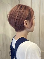 ヘアーリゾートガーデン 南林間店(Hair Resort Garden)&nbsp;似合わせカット◎ピンクベージュ/コンパクトボブ/ダブルカラー