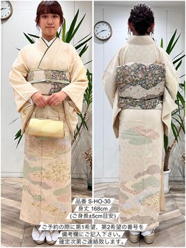 プティクローシェ バイ クオーレ(petite cloche by CUORE) 訪問着一式レンタル S-HO-30