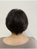 オリーブアッシュで赤み消し