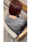 bob×wine red