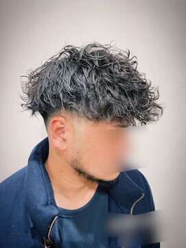 ランス(Reims) フェードパーマスタイル