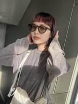 ポール(pole)&nbsp;札幌ボブ　ぱつっと収まるオン眉ボブ