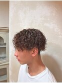 【伊藤指名限定】刈り上げセンターパート×ツイストスパイラル