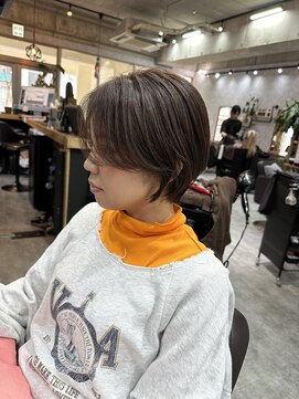 シールドヘアー 沖縄 新都心(C'LD Hair) ショートボブ/ミニボブ/小顔ボブ/小顔ショート/ショート