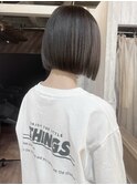 ダブルカラー×グレーアッシュ
