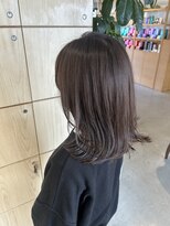 アドラーブル 万代店 (adorable)&nbsp;20代30代大人可愛い髪質改善カラーラベンダーグレージュ透明感