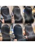 【ダメージ毛でも◎】髪質改善ストレート＋カット＋前後処理ケア付き　￥21840