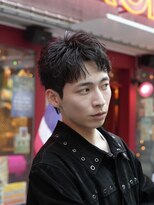 フィフス トウキョウ (fifth TOKYO) 渋谷緩めスパイキーパーマルーズショートメンズショート